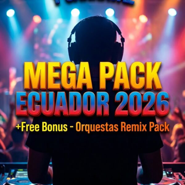 Mega Pack Ecuador Chicha, Folklore y Carnaval +Bono de Orquesta Gratis