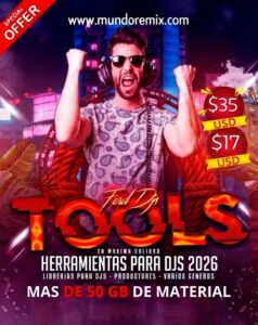 Pack Herramientas para DJs 2026 – Más de 50GB de Material Profesional para DJs y Productores
