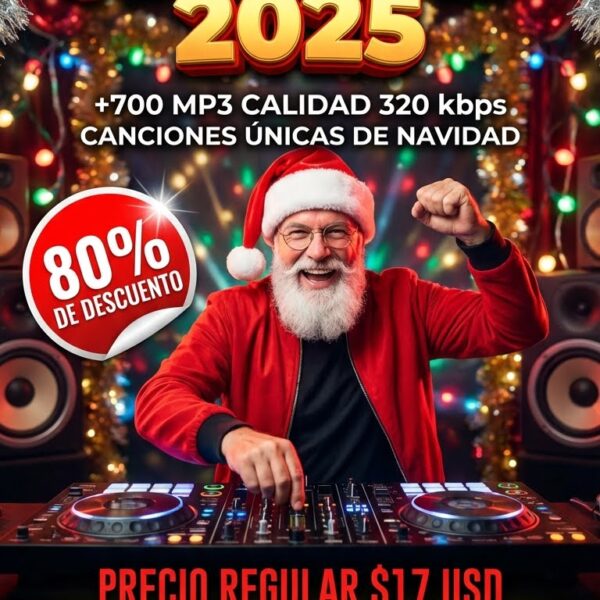 PACK NAVIDAD 2025 REMIX MP3