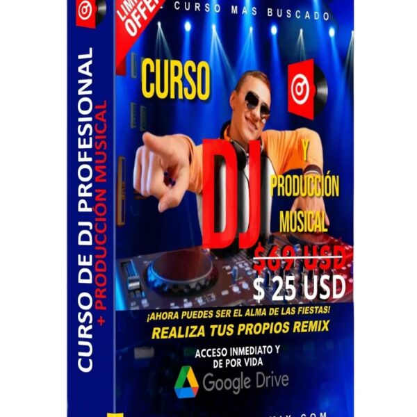 Curso Profesional de DJ y Producción Musical – Aprende a Crear Remix Desde Cero